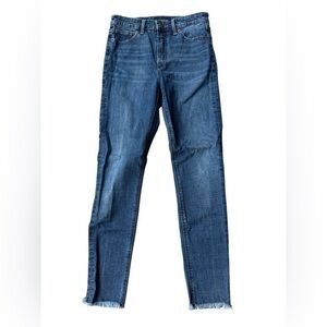 Lucky Brand Bridgette Skinny Raw Hem Jeans Size 6/28